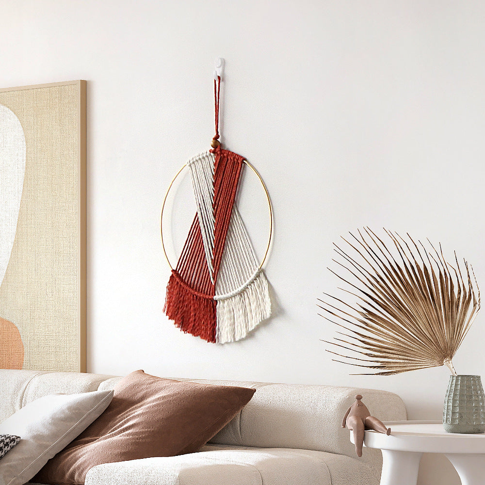 Bohemian Circle Tassel Wall Hanging - Wall Hangings