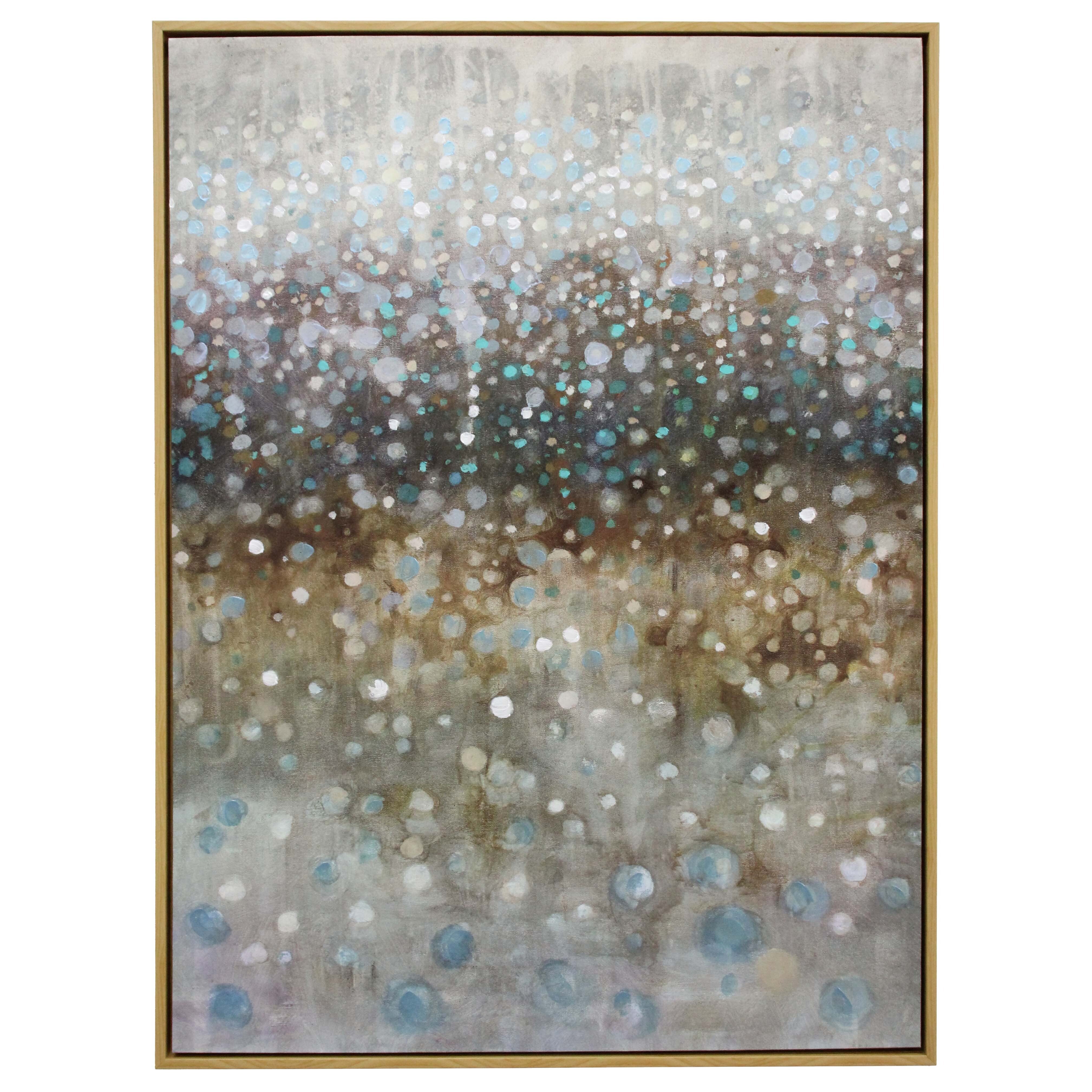 Framed Canvas Dark Rain Main image