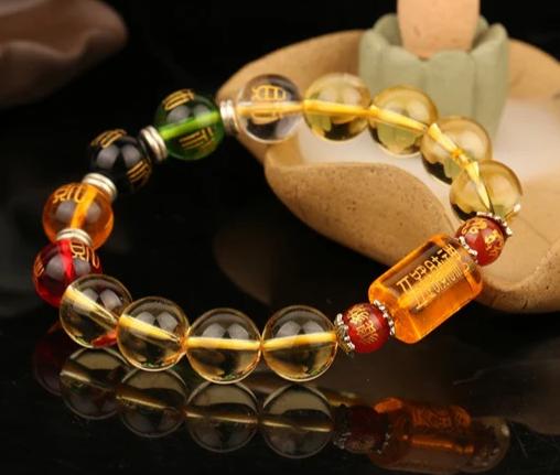 Citrine bracelet natural stone bracelet - Stone Bracelets