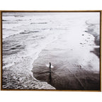 Framed Canvas Surfers 7