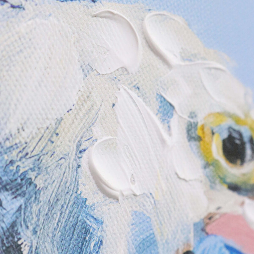 Framed Canvas Pelican