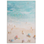 Framed Canvas Summer Beach