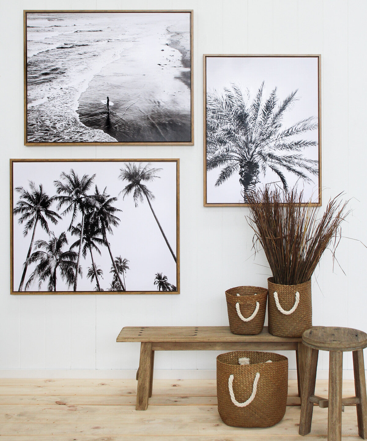 Framed Canvas Surfers 7 Secondary image