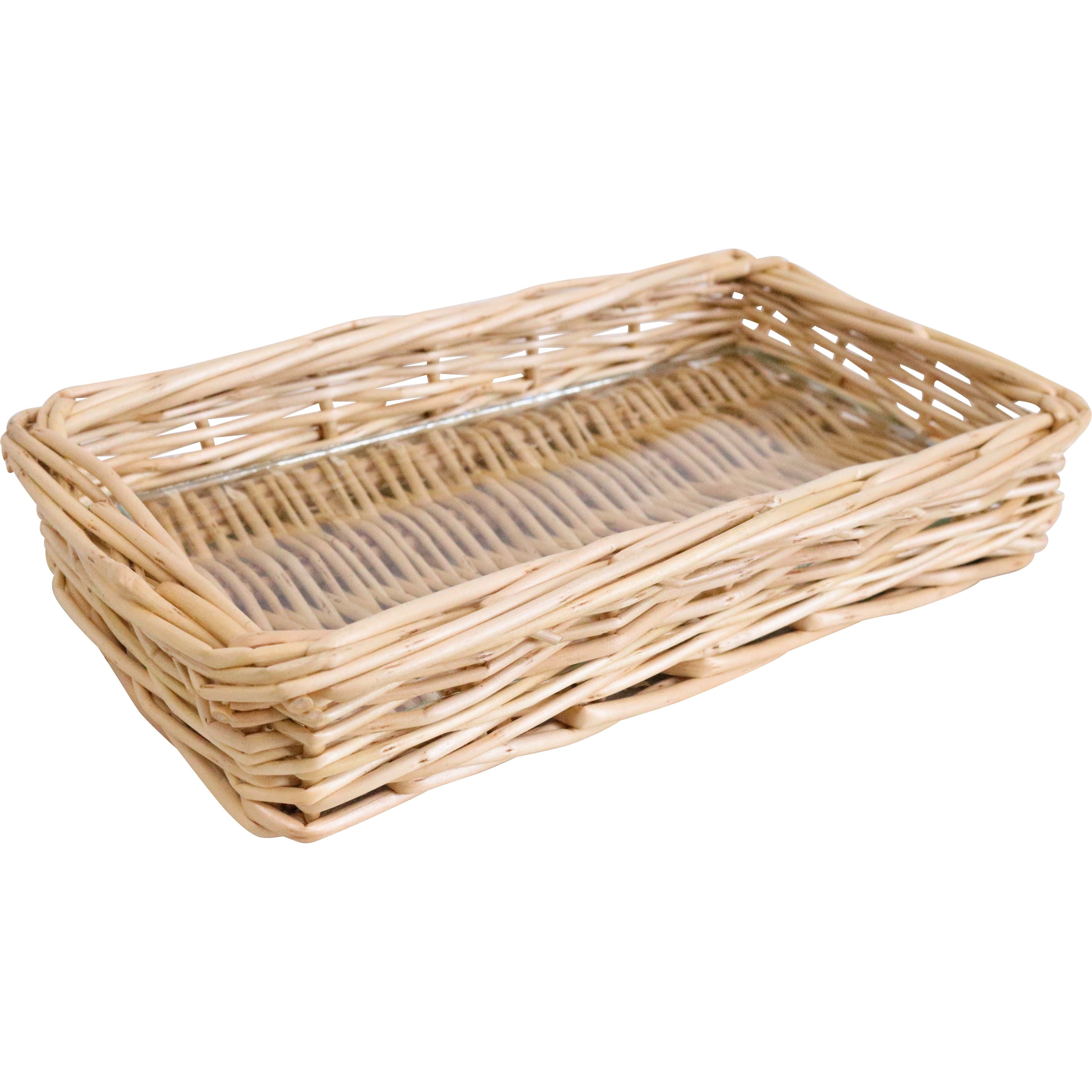 Tray Utility W/glass | 20 x 10 x 3 cm