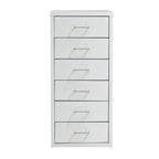 Levede 6 Drawer Office Cabinet Drawers White-2018816811138682881