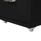 Levede 4 Drawer Office Drawers Cabinet Black-2018816806352982020