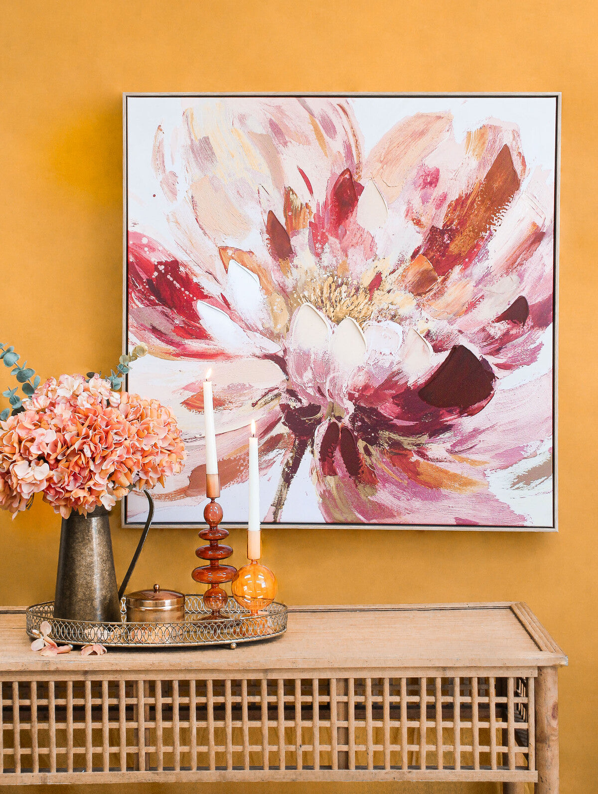 Framed Canvas Blooming Secondary image