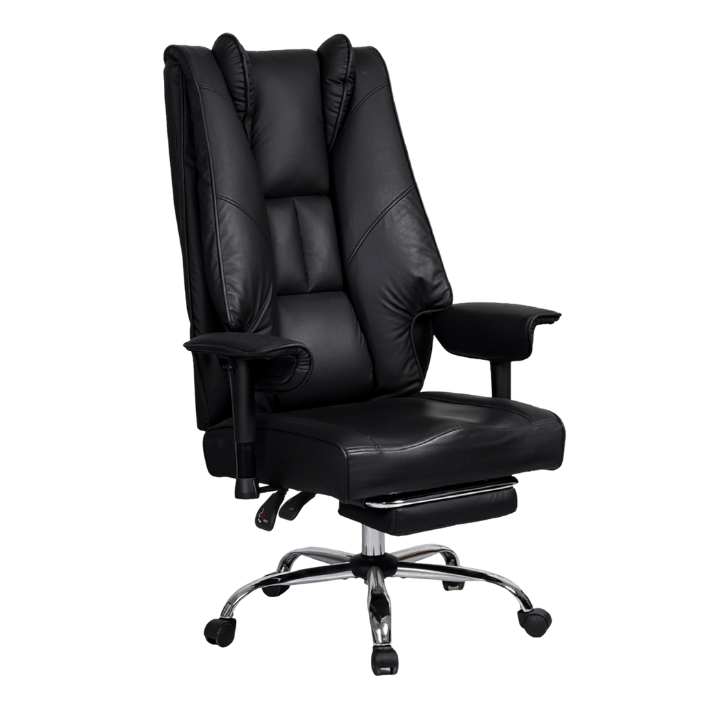Levede Heavy Duty Office Chair Tall PU Leather High Back Computer Work Seat-2050056783036289032