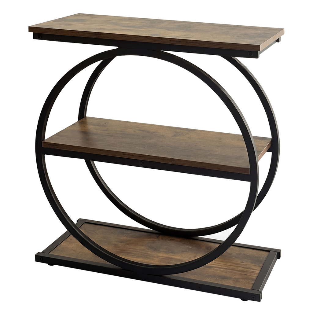 Levede Narrow Side Table 3 Tiers End Table Adjustable Sofa Side Table Bedroom-2050059016712884232