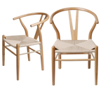 Levede 4x Dining Chairs Wooden Hans-2018816923311149064