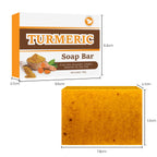 Turmeric Lemon Soap Handmade Cold Process - No 3 / 1PCS - Soaps