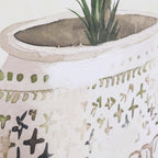 Framed Canvas Potted 1