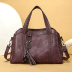 Vintage Cross-body Style Shoulder Bag - Purple - Bags Backpacks & Luggage