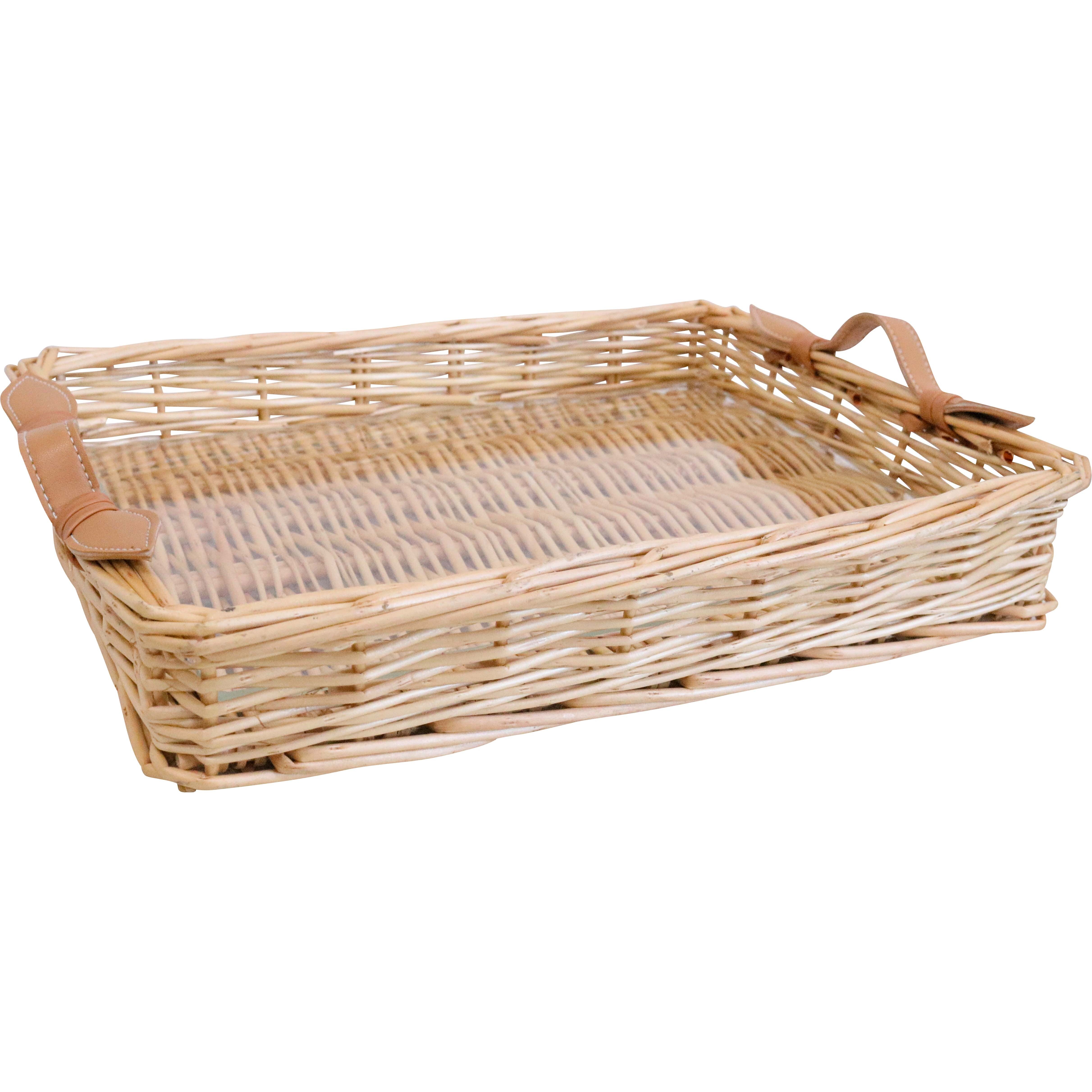 Tray Wicker Med Toulon | 31 x 24 x 5 cm Main image