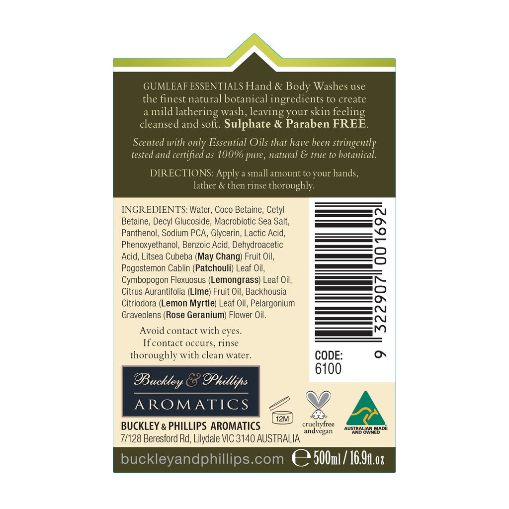 Indulgence Hand & Body Wash 500ml