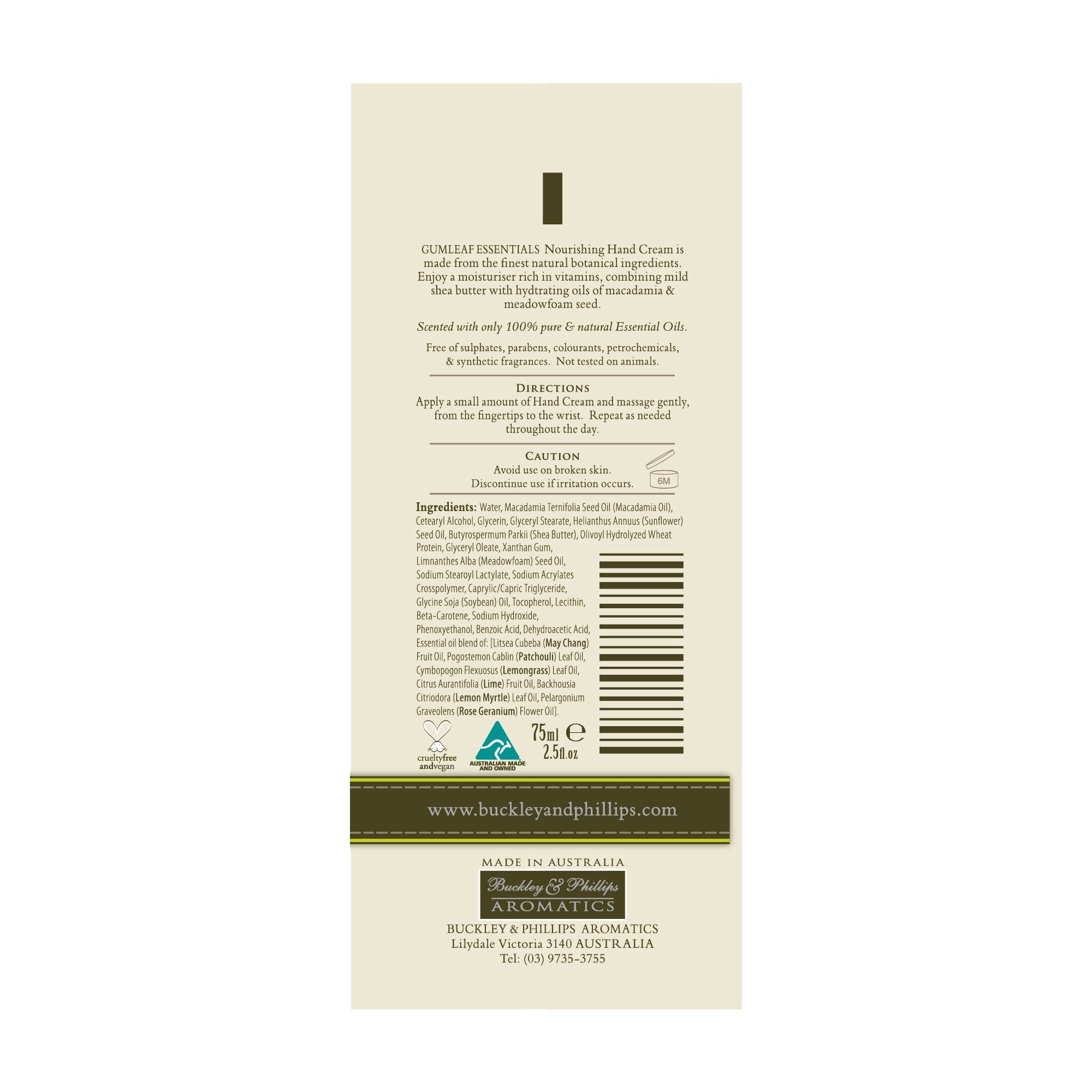 Indulgence Hand Cream 75ml