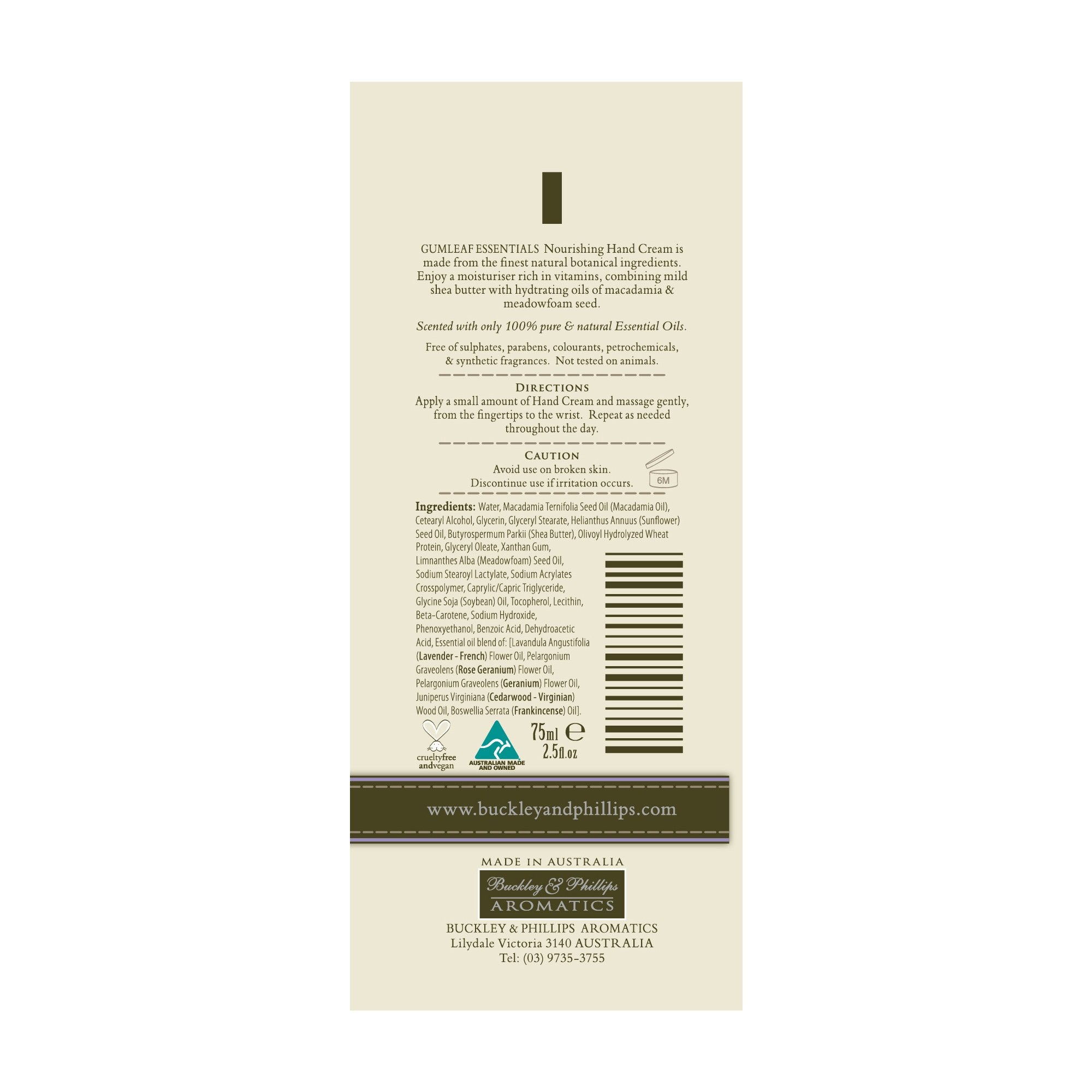 Relaxing Hand Cream 75ml Secondary image
