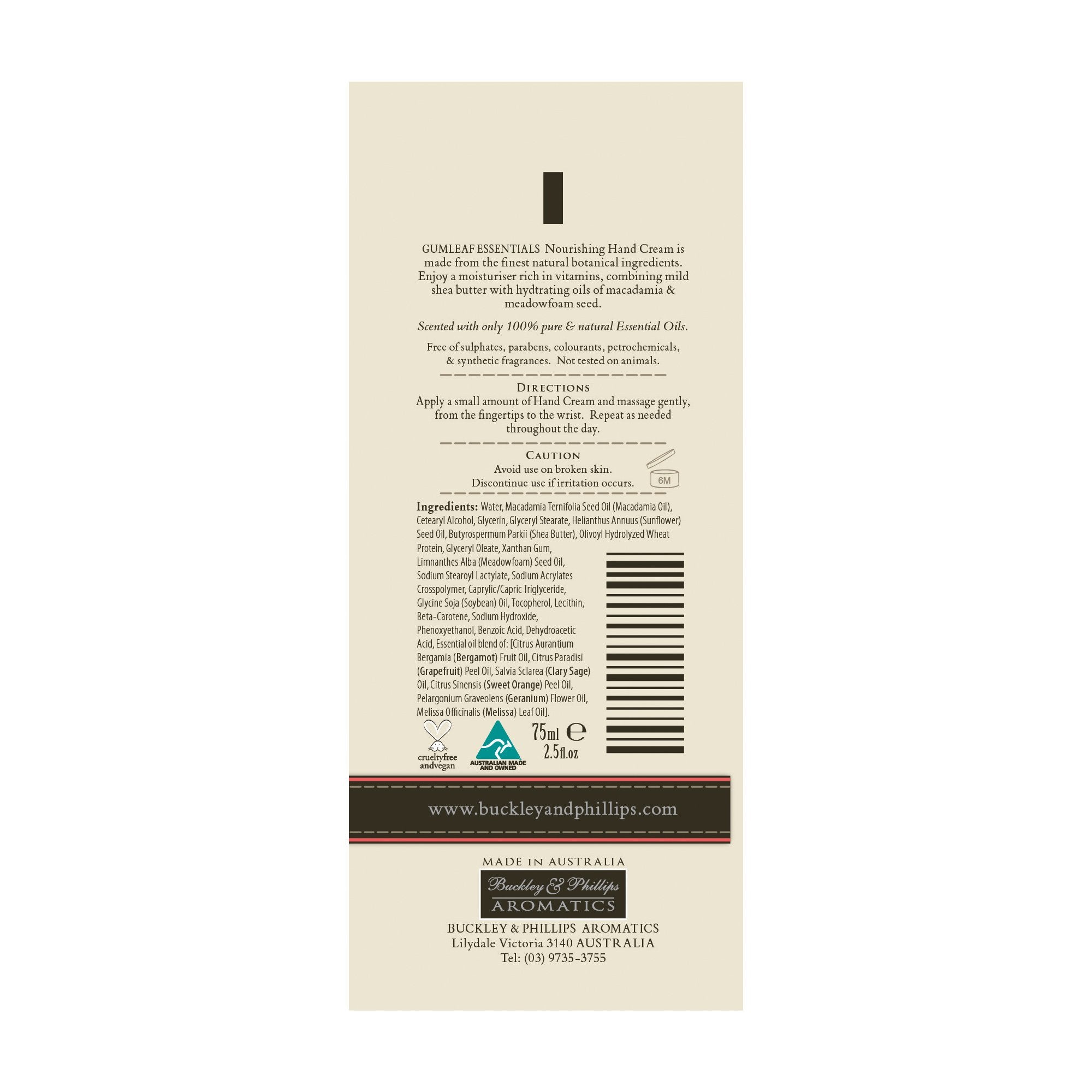 Happiness Hand Cream 75ml