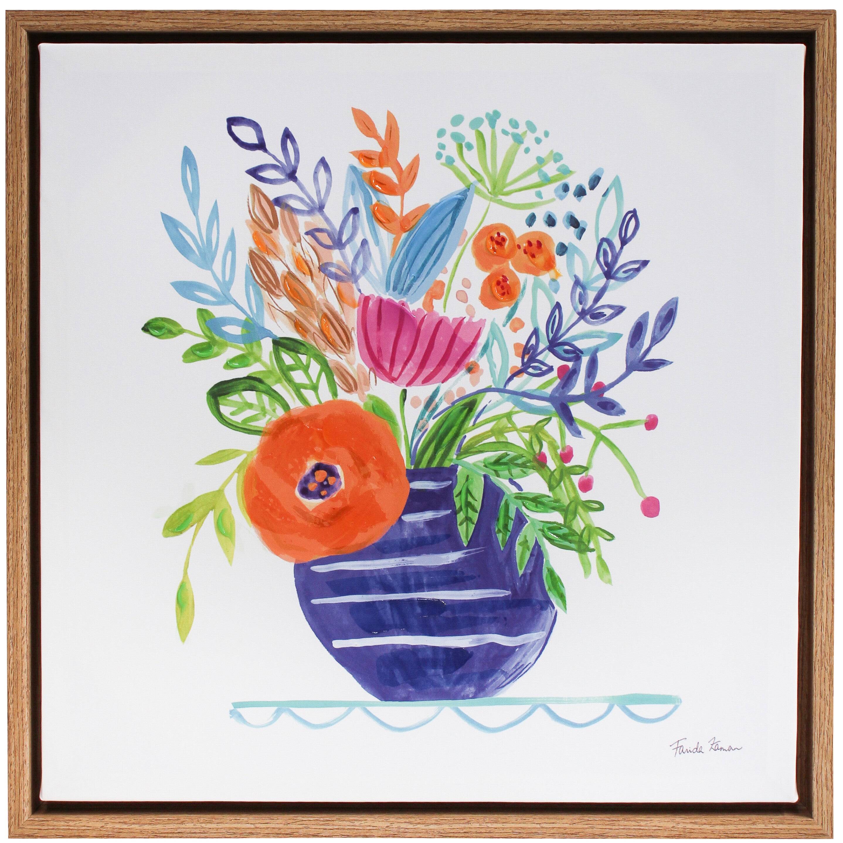 Framed Canvas Bountiful 2 Main image