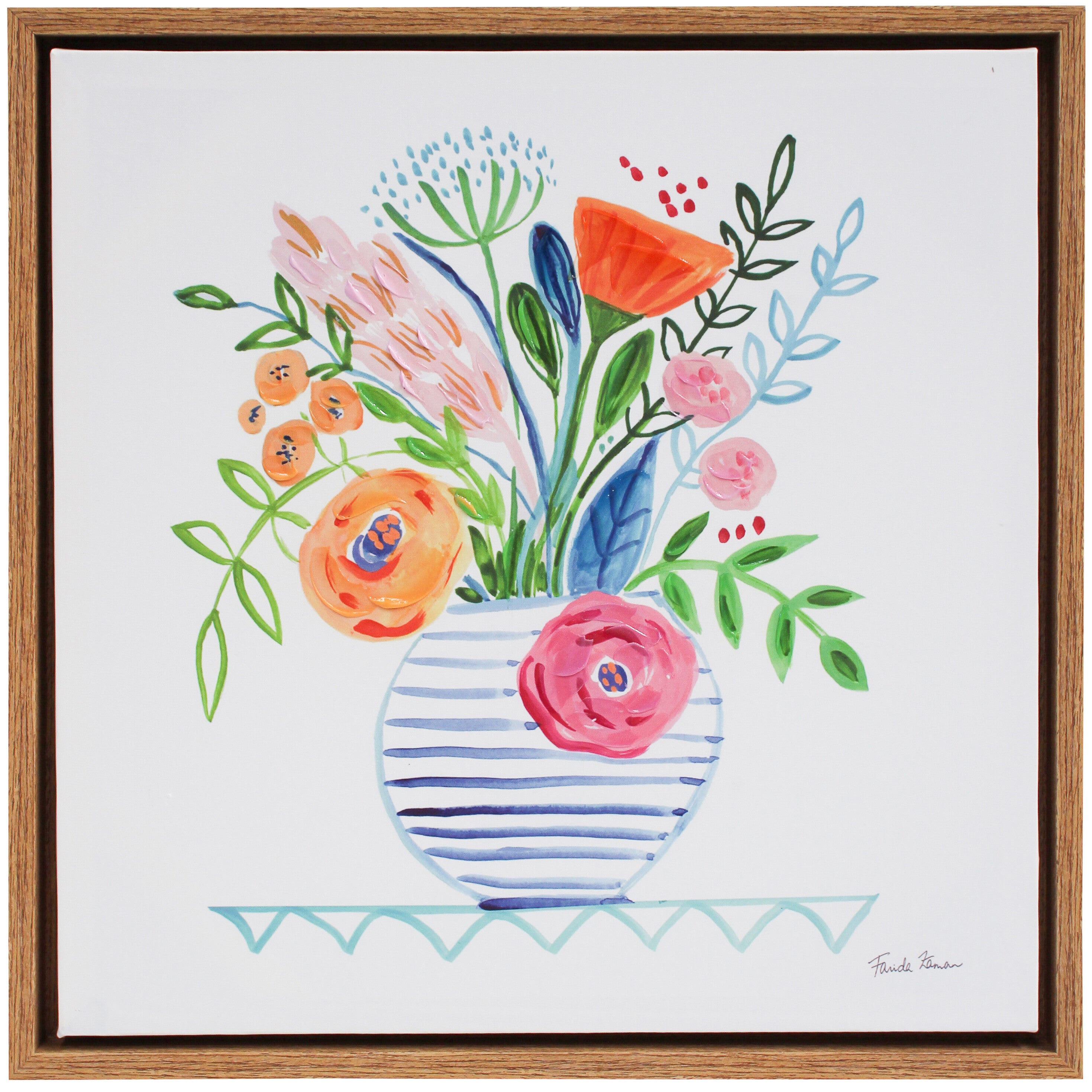 Framed Canvas Bountiful 1 Main image
