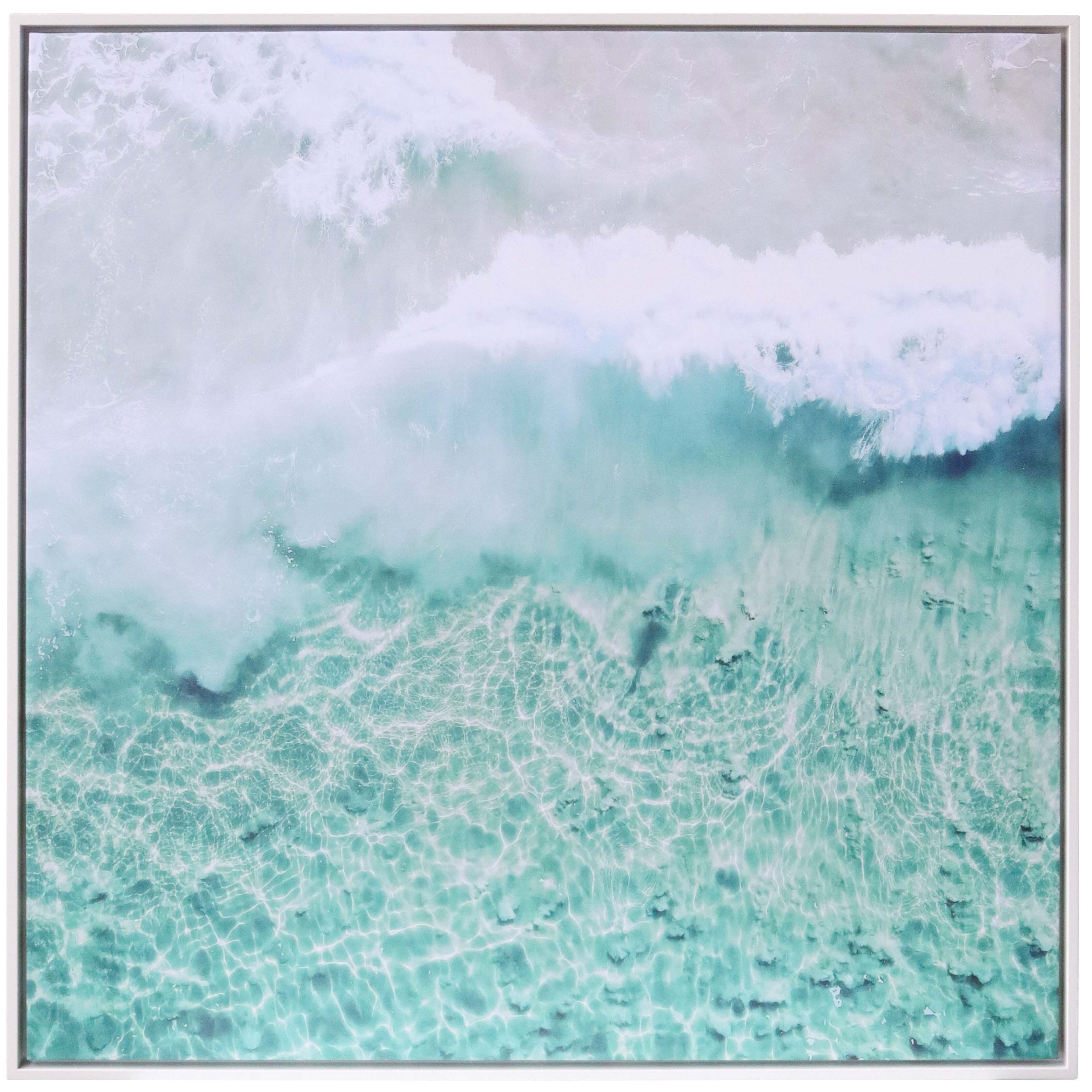 Framed Canvas Burgess Beach 1