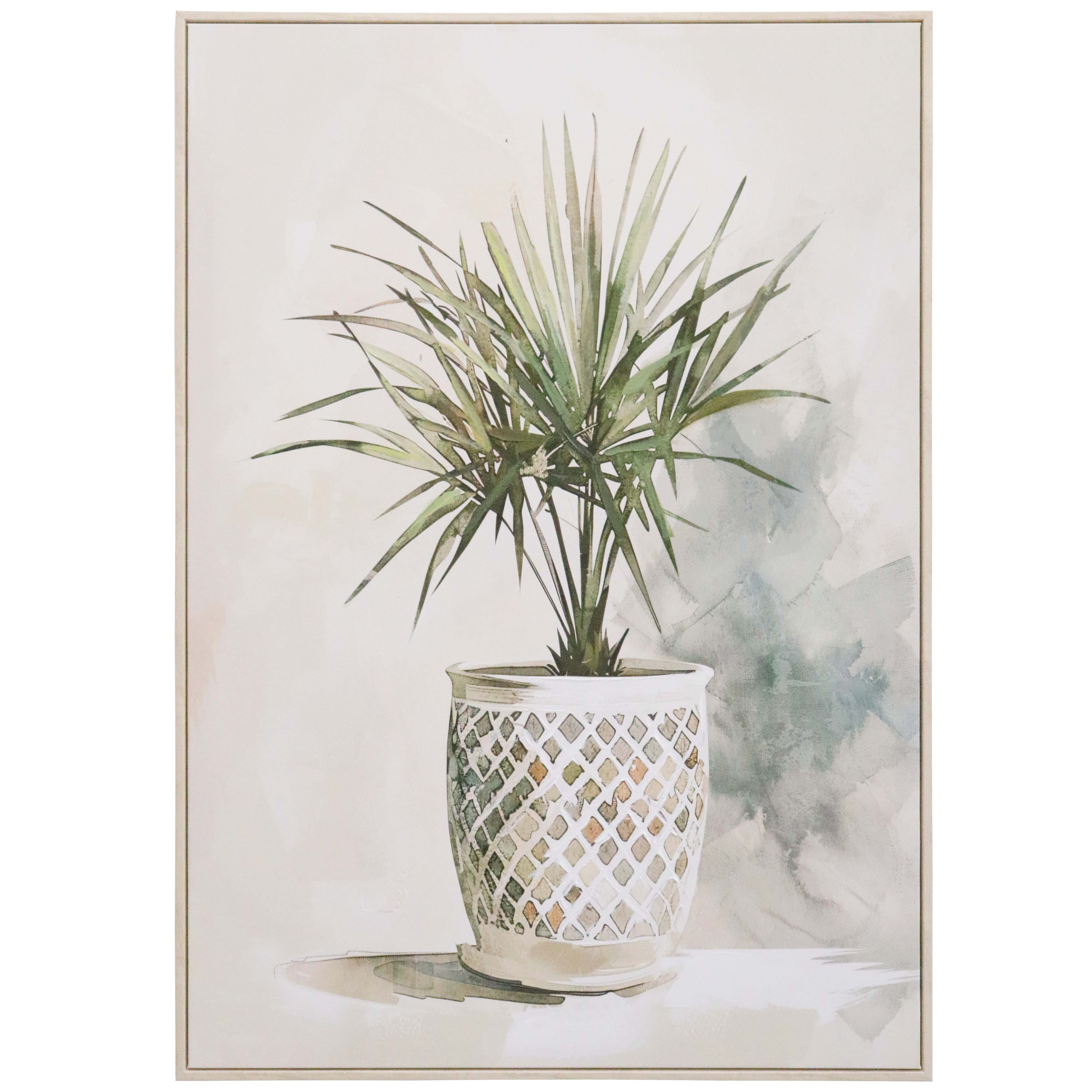 Framed Canvas Potted 2 Hauptbild