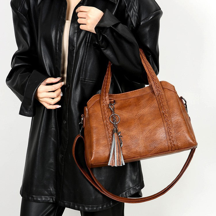 Vintage Umhängetasche im Crossbody-Stil Zweitbild
