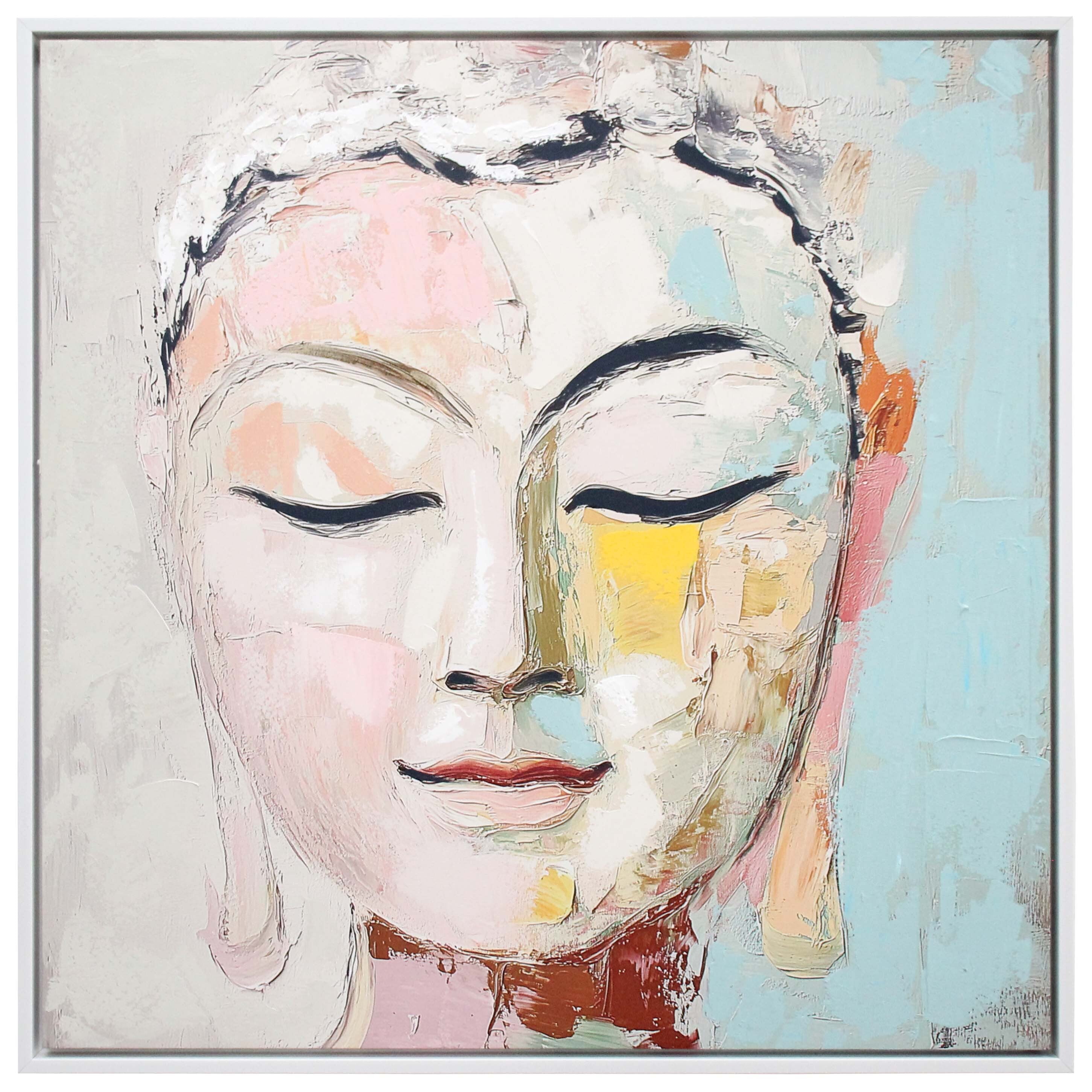 Framed Canvas Serene Buddha Main image