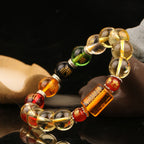 Citrine bracelet natural stone bracelet - Stone Bracelets