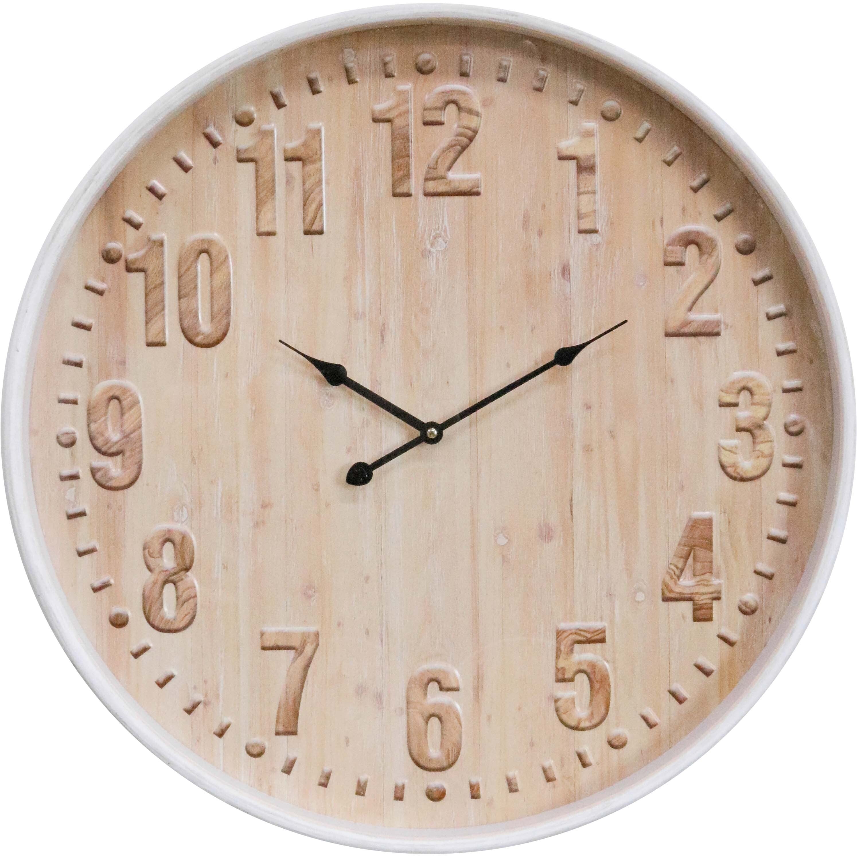 Clock Bay/glass 60cm | 60 x 60 x 5.5 cm Main image