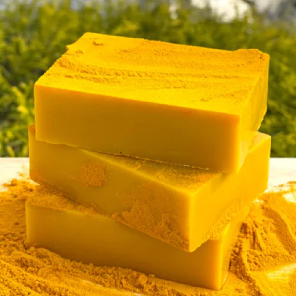 Turmeric Lemon Soap Handmade Cold Process - Soaps Hauptbild