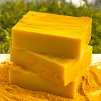Turmeric Lemon Soap Handmade Cold Process - Soaps