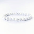 Tiger Eye Stone Bracelet Natural Stone Bracelet - White Pine / 8mm - Stone Bracelets