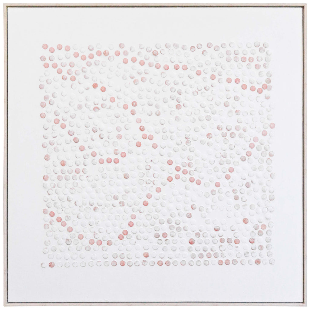 Framed Canvas Whisper Rust