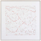 Framed Canvas Whisper Rust