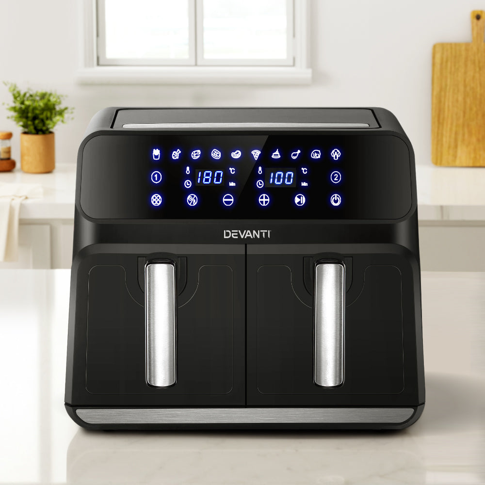 Devanti Air Fryer 8L Dual Zone Fryers Hauptbild