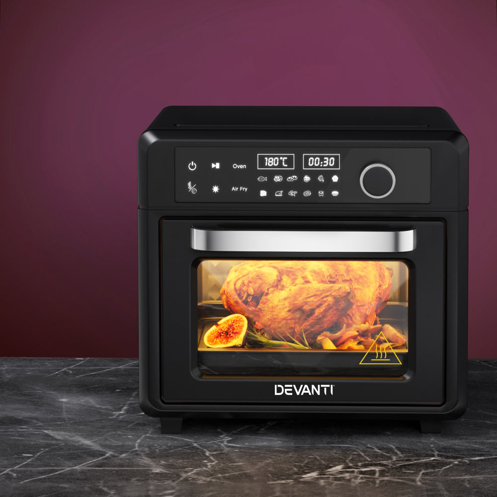 Devanti Air Fryer 20L LCD Fryers Oven Hauptbild