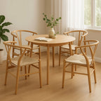 Levede 4x Dining Chairs Wooden Hans-2018816923311149063