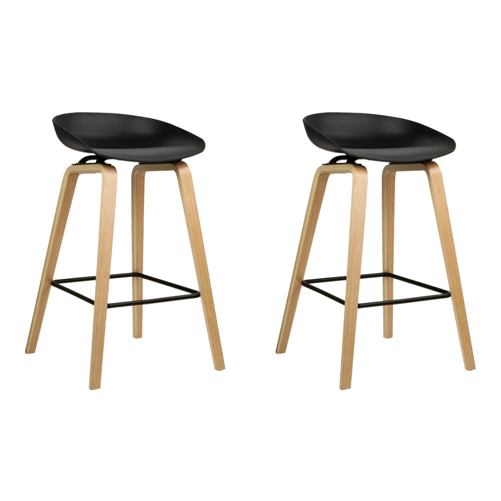 Wooden Bar Stools (set of 2) Main image