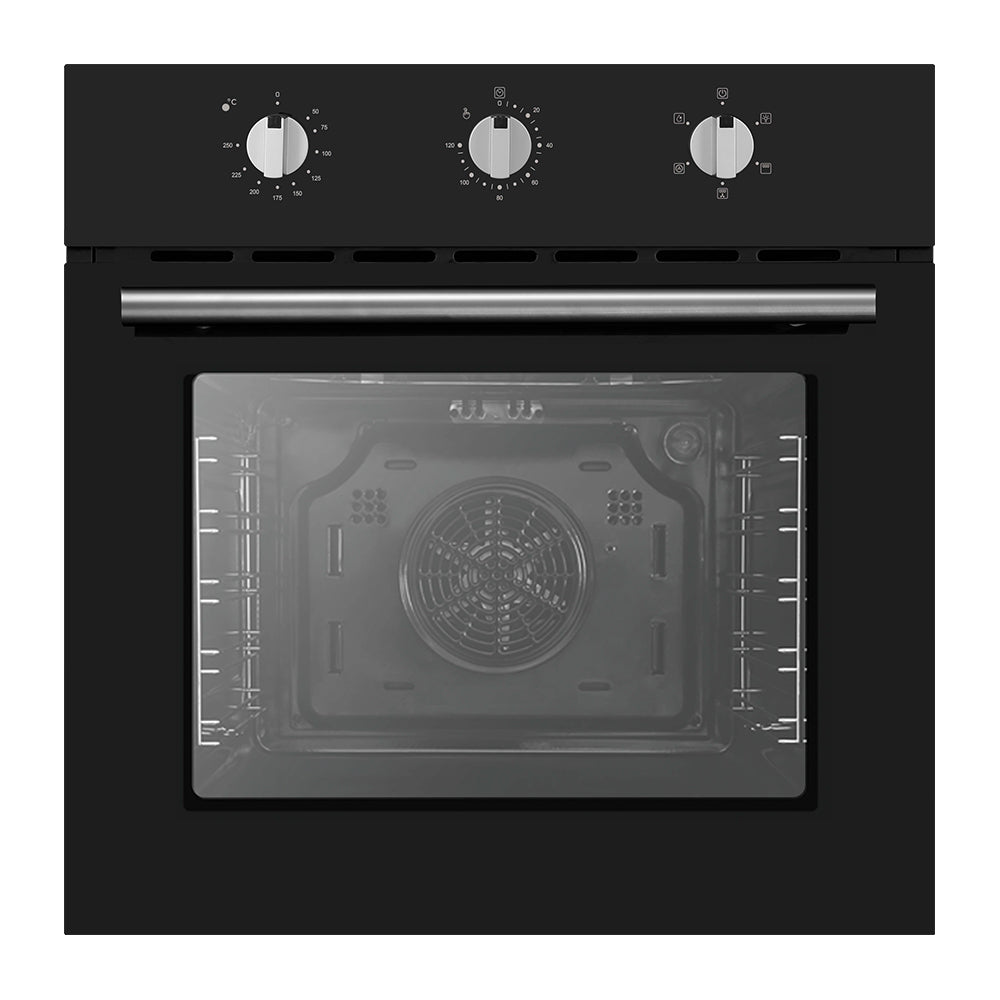 Devanti 60cm Electric Built In Wall Oven Stainless Steel Hauptbild