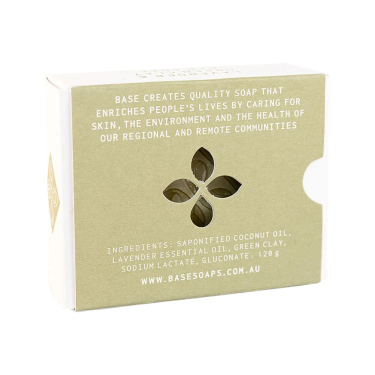 Lavender and Green Clay Bar Soap