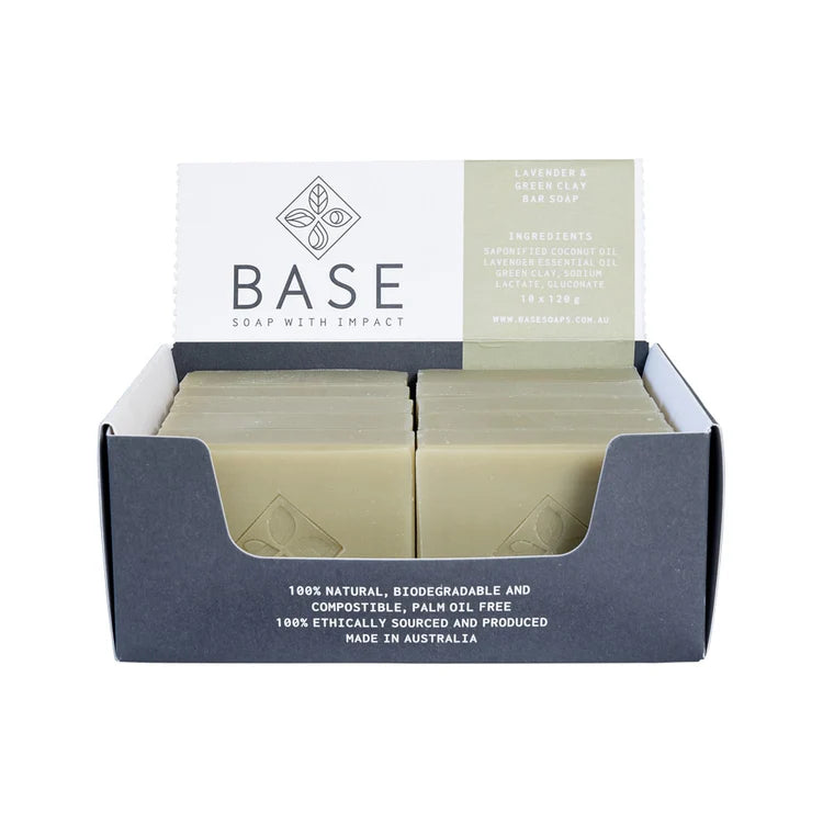 Lavender & Green Clay Soap Bar Hauptbild