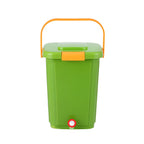 Gardeon 20L Kitchen Compost Bin Food Waste Caddy Drain Tap Green