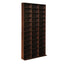 Bookshelf CD Storage Rack - Burnt Walnut