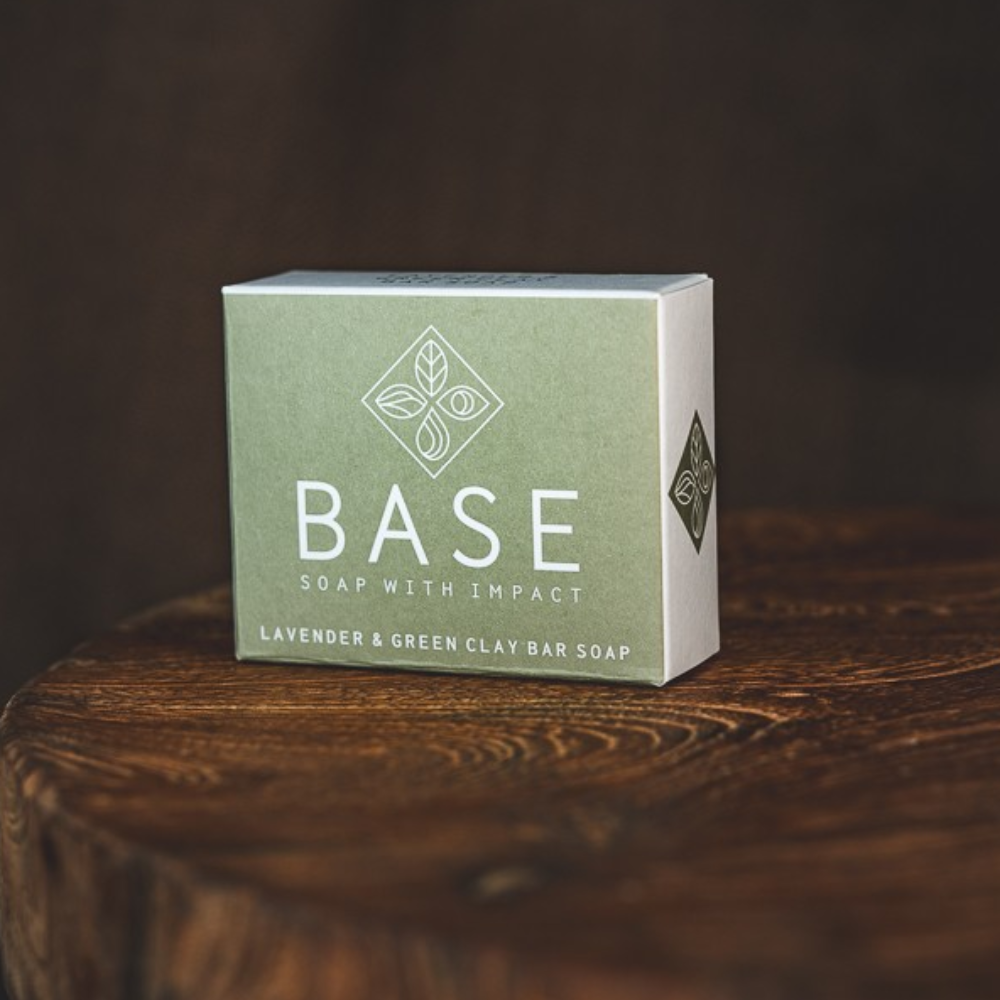 Lavender and Green Clay Bar Soap