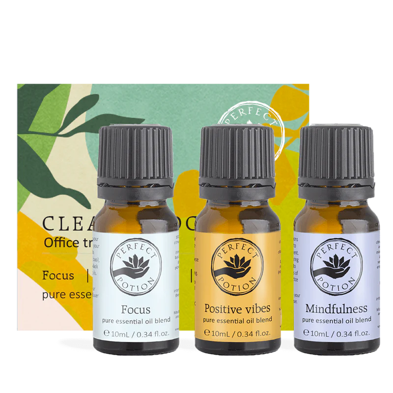Clear and Focused Office Trio