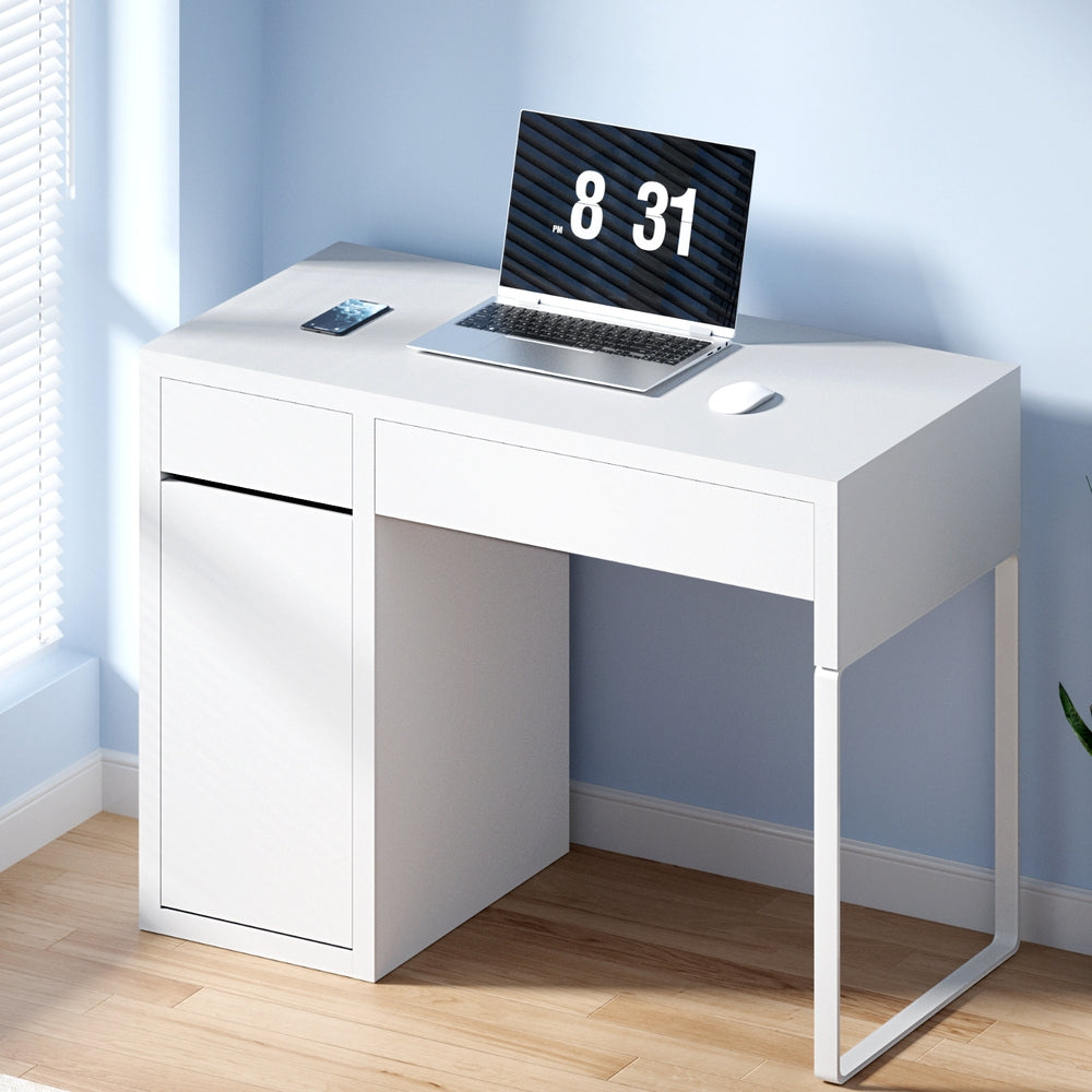 Computer Desk Drawer Cabinet - White Main image