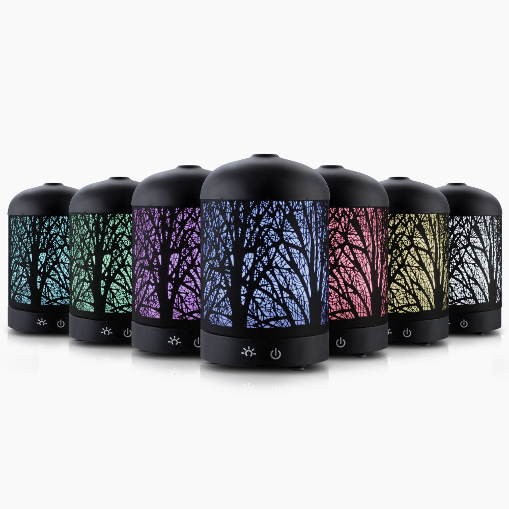 Devanti Aroma Diffuser Aromatherapy Black 160ml Main image