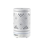 Devanti Ultrasonic Aroma Diffuser Aromatherapy 100ml LED Lights Iron Humidifier Forest