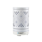 Devanti Ultrasonic Aroma Diffuser Aromatherapy 100ml LED Lights Iron Humidifier Forest